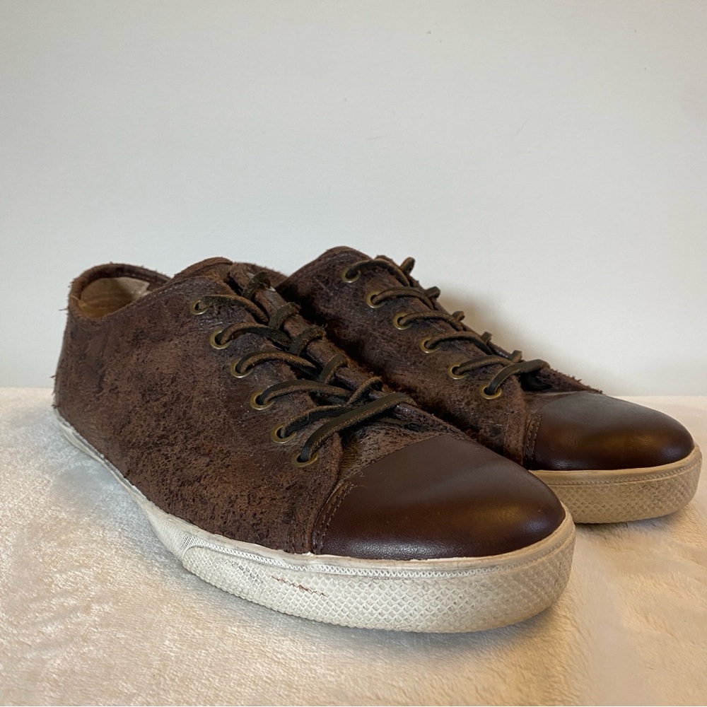 Frye Chambers Low Top Brown Sneakers - 11